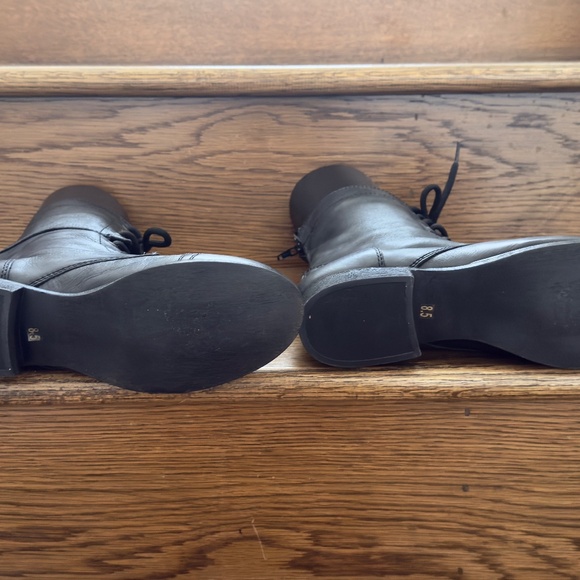 Steve Madden Combat Boots Black 8.5 - Picture 10 of 11